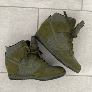 Nike Green Dunk Sky High snedges
